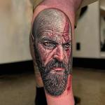 Tattoos - Kratos Tattoo Portrait  - 146602